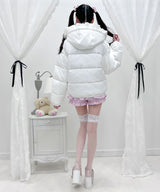 選べるデザイン中綿ハートブルゾン