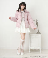 選べるデザイン中綿ハートブルゾン