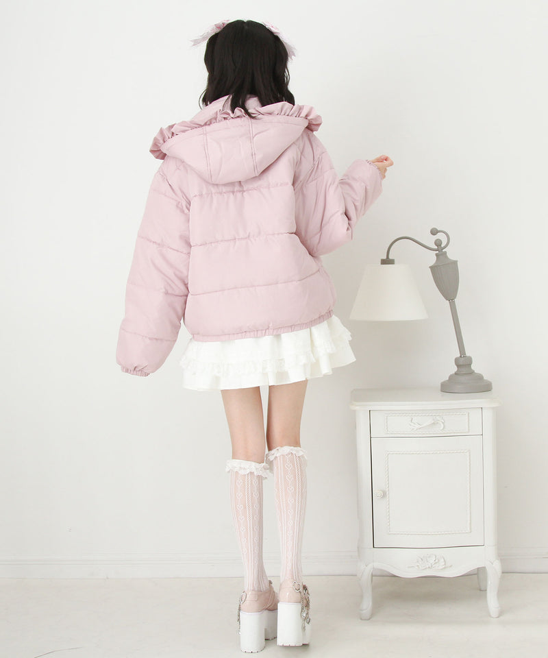 選べるデザイン中綿ハートブルゾン