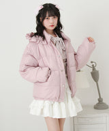 選べるデザイン中綿ハートブルゾン