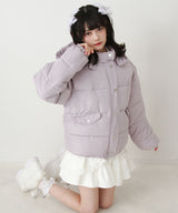 選べるデザイン中綿ハートブルゾン