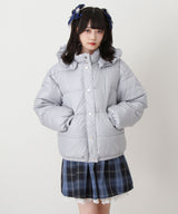 選べるデザイン中綿ハートブルゾン