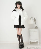 選べるデザイン中綿ハートブルゾン