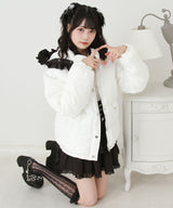 選べるデザイン中綿ハートブルゾン