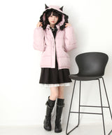 選べるデザイン中綿ハートブルゾン