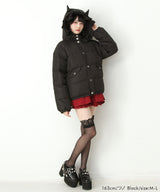 選べるデザイン中綿ハートブルゾン