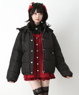 選べるデザイン中綿ハートブルゾン