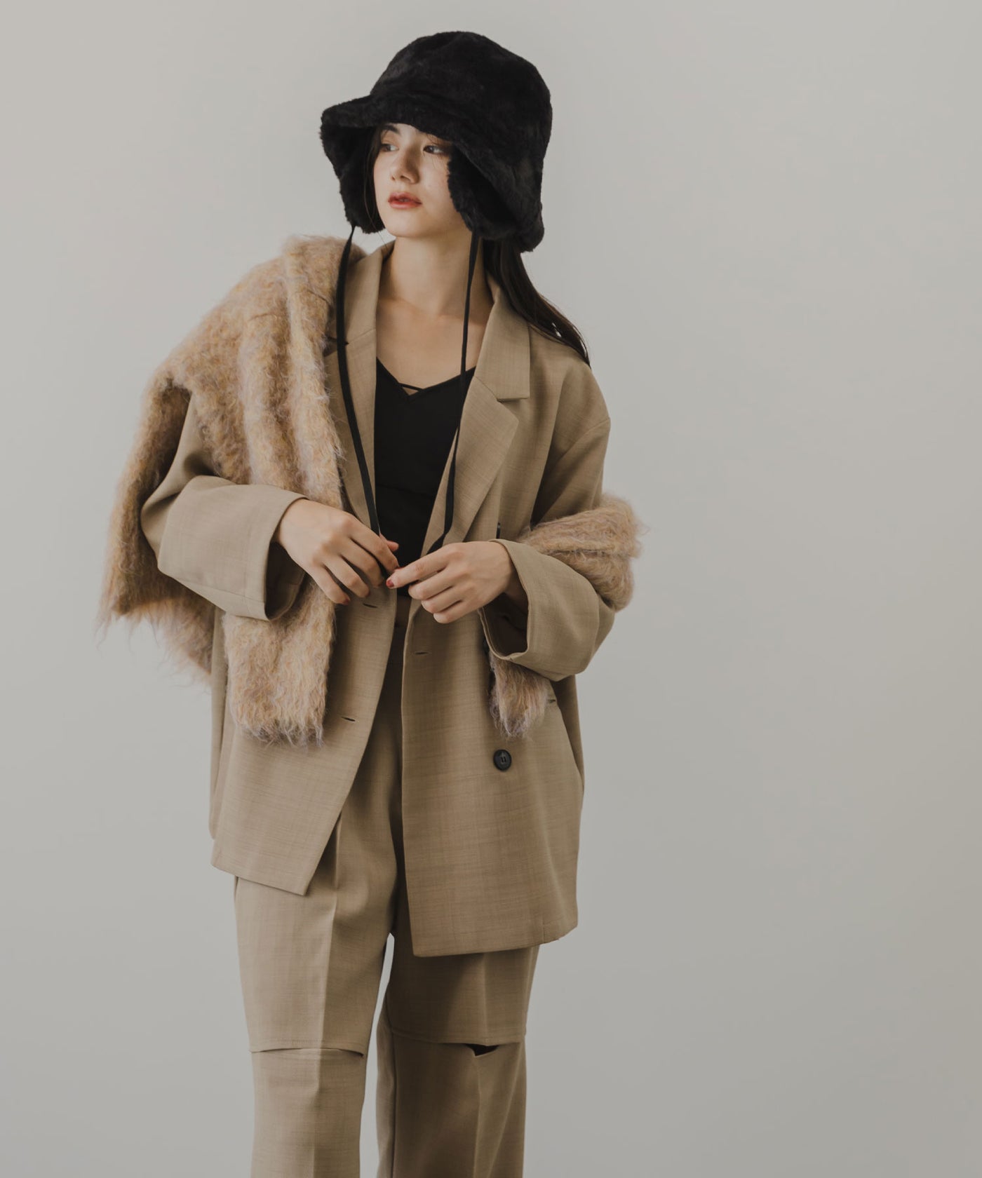 ダブルブレストテーラードジャケット – レディースファッション通販の