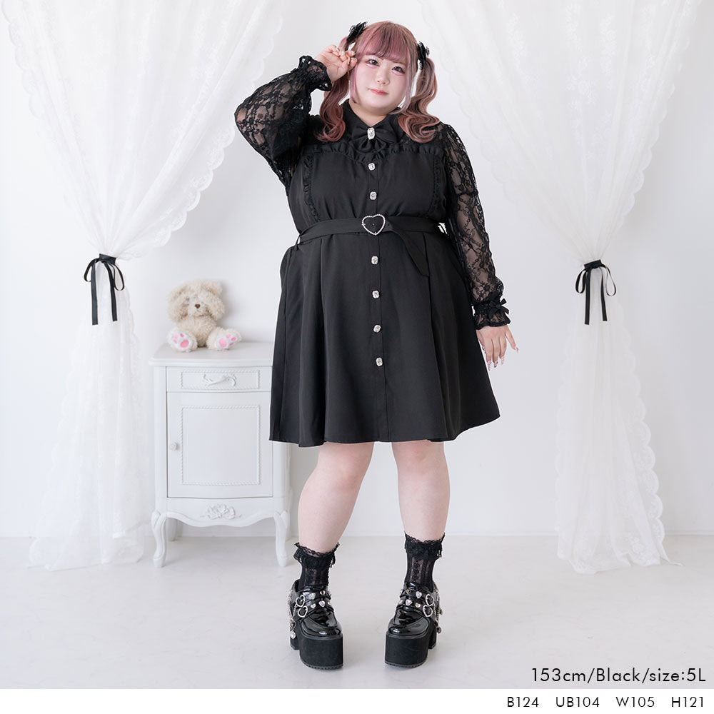 レースドッキングビスチェワンピ – レディースファッション通販の夢