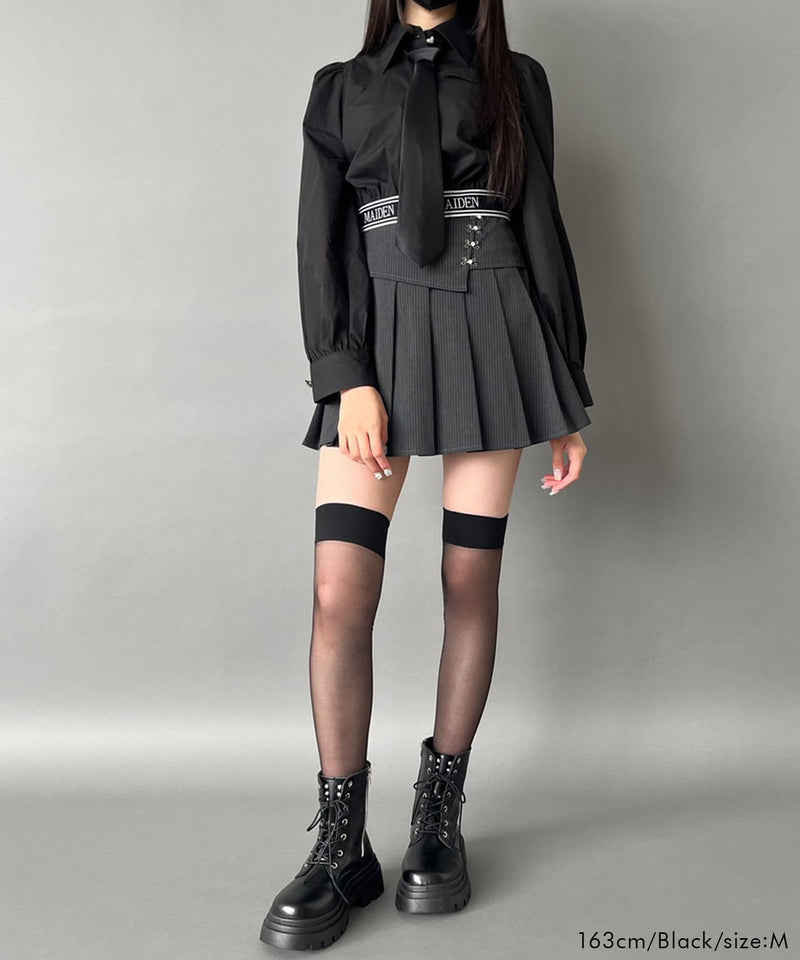 ロゴバンテージネクタイシャツ