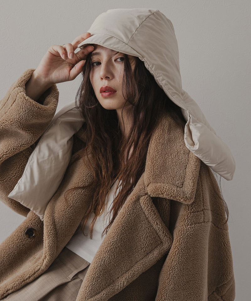 ダウンマフラーキャップ