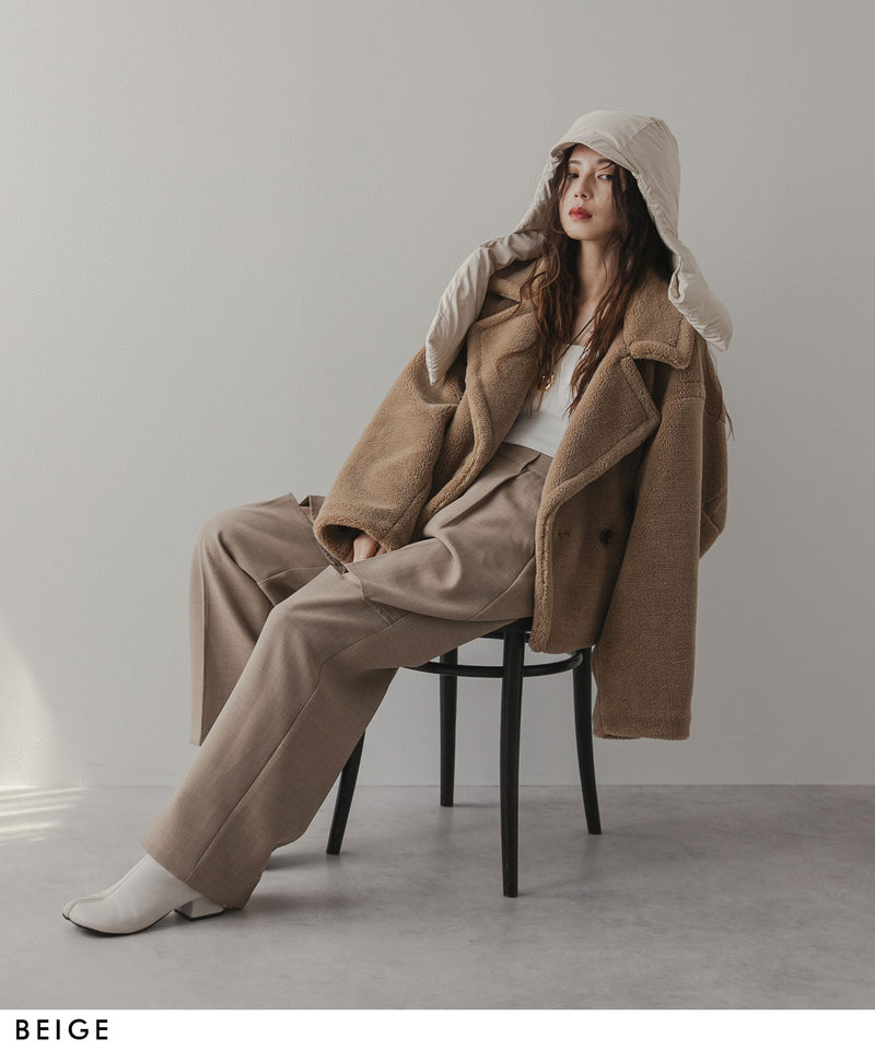 ダウンマフラーキャップ