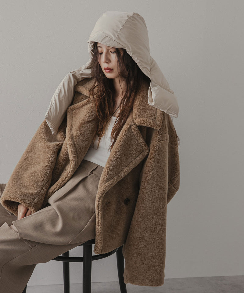 ダウンマフラーキャップ