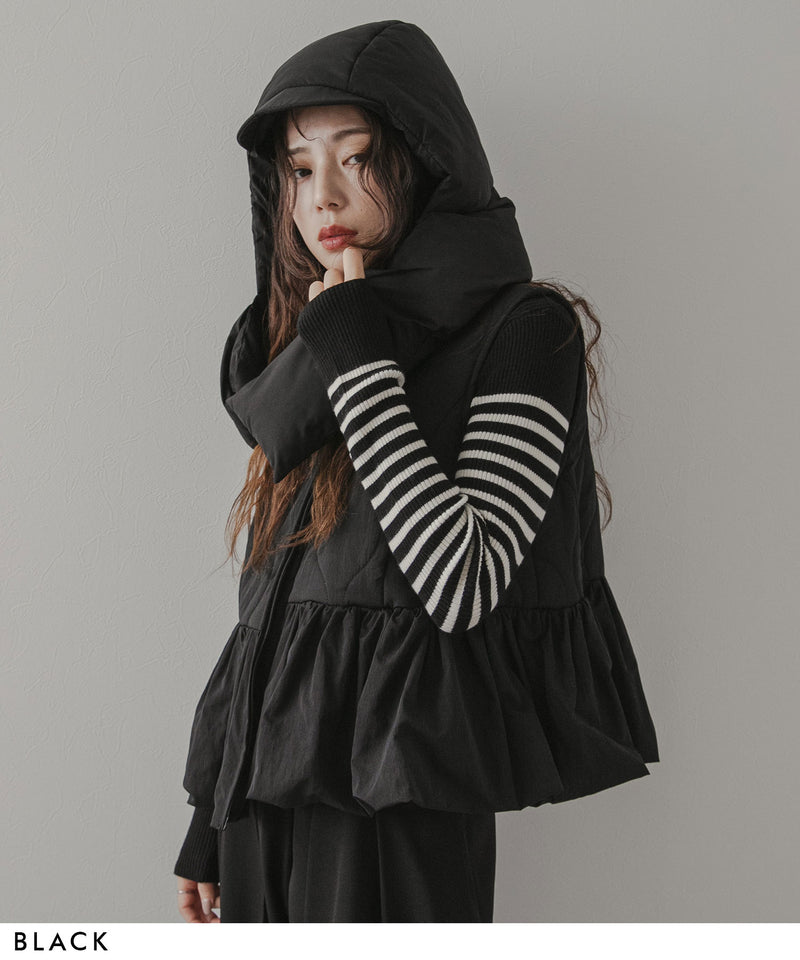 ダウンマフラーキャップ