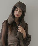 ダウンマフラーキャップ