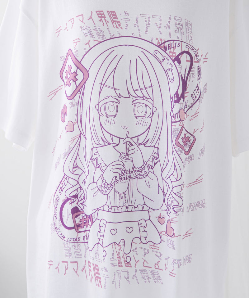 【週末限定価格 7/7 10:59まで】尾上おこめコラボtee