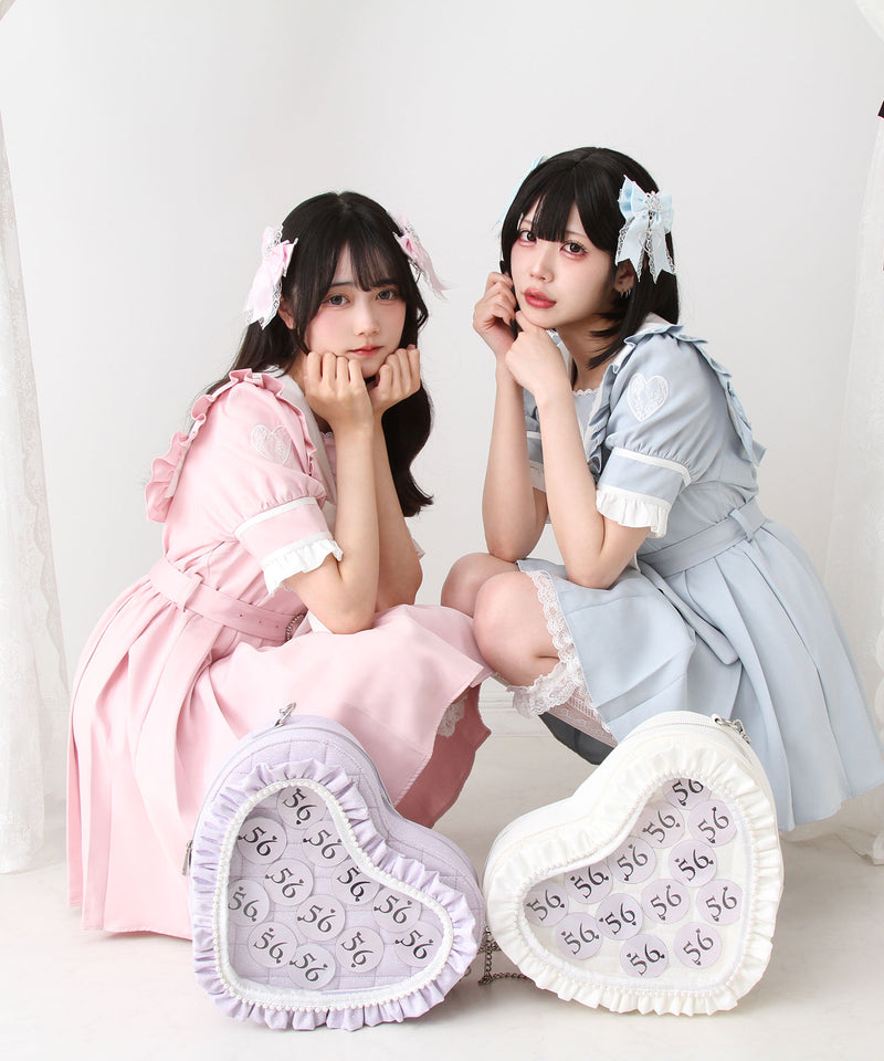 【予約　5/15発送】ハートパールキルティング痛バッグ