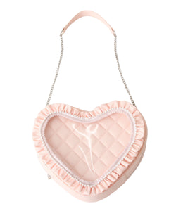 ハートパールキルティング痛バッグ