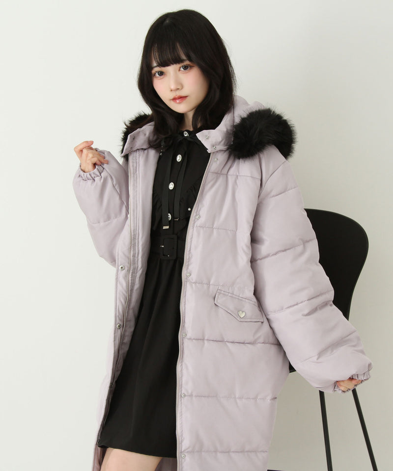 Carhartt ネイビー ファー付きダウンコート Carhartt ネイビー ファー付きダウンコート Carhartt ネイビー