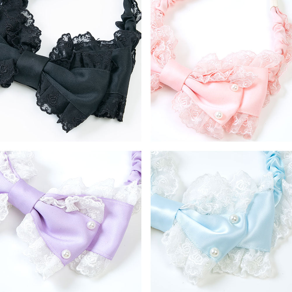 Romantic Frillカチューシャ GOOD SQUISH カチューシャ 「GOOD SQUISH」KNOCK KNOCK ALICE