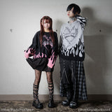 【新春セール】フレイムジャガードビッグニット