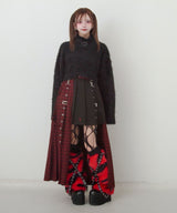 【新春セール】エンブロイダリープリーツスカート