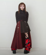 【新春セール】エンブロイダリープリーツスカート