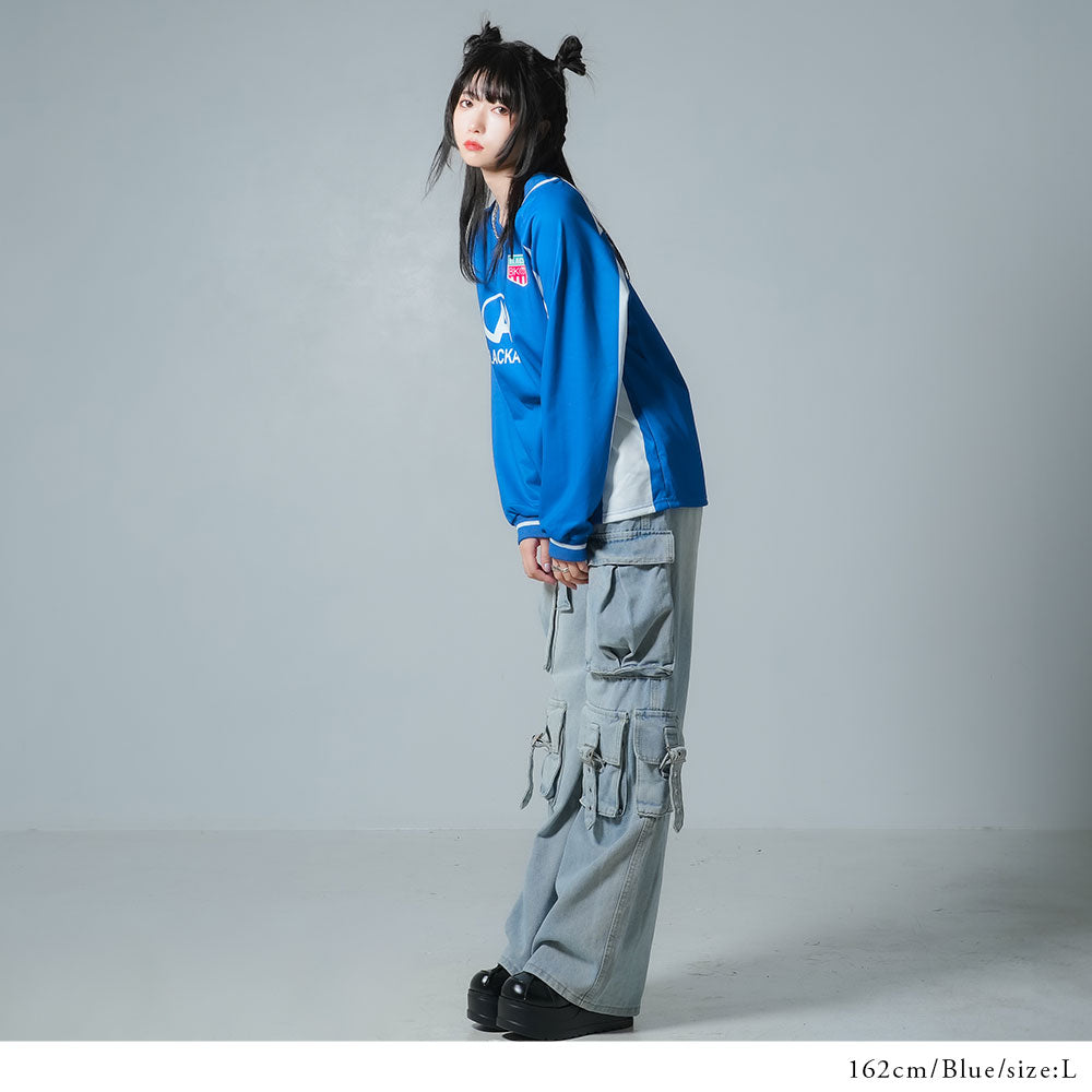 ユニフォーム長袖トップス【大きいサイズ有】 – レディース