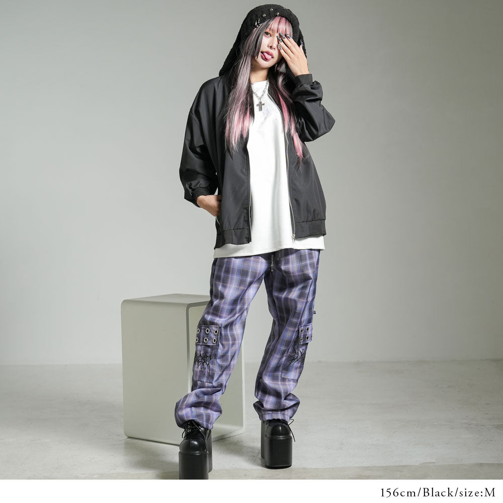 刺繍ロゴブルゾン【大きいサイズ有】 – レディースファッション通販の