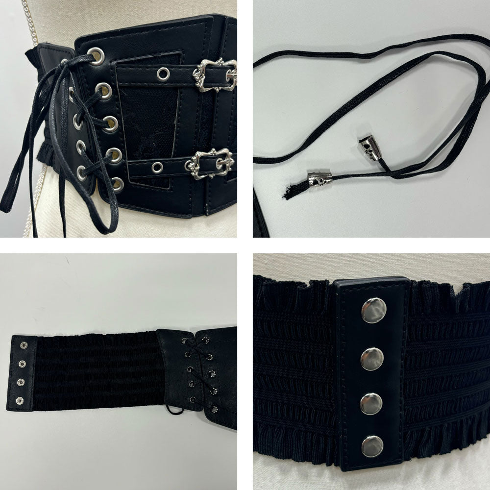 ベルテッドレザーコルセット JAN SOLVIE Assembly