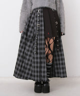 【新春セール】イミテーションプリーツスカート