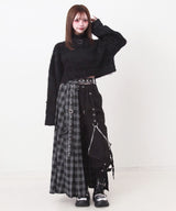 【新春セール】イミテーションプリーツスカート