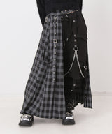 【新春セール】イミテーションプリーツスカート