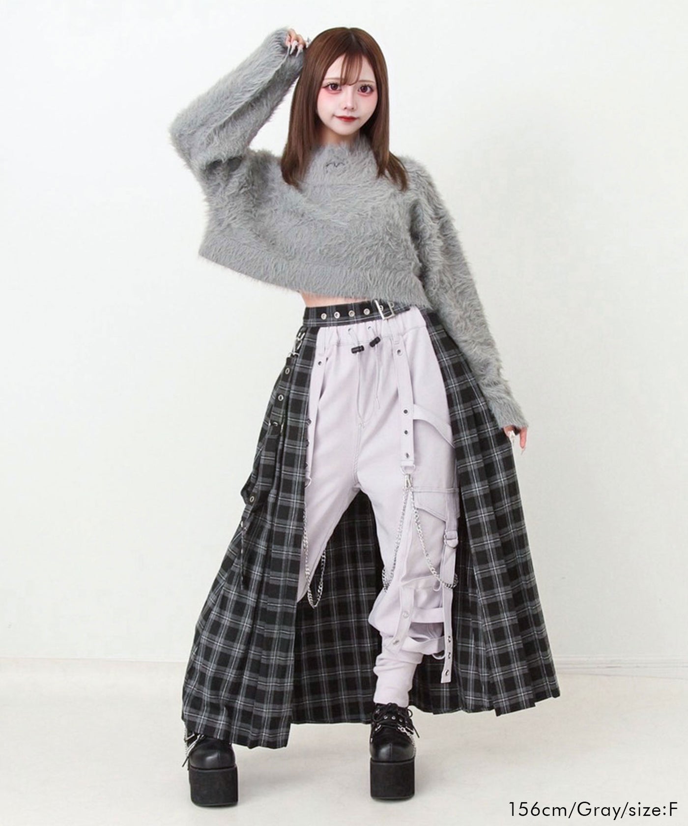 クロップドシャギーニット – レディースファッション通販の夢展望【公式】