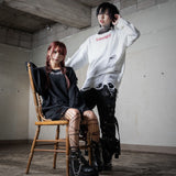 【新春セール】ロゴグランジビッグニット