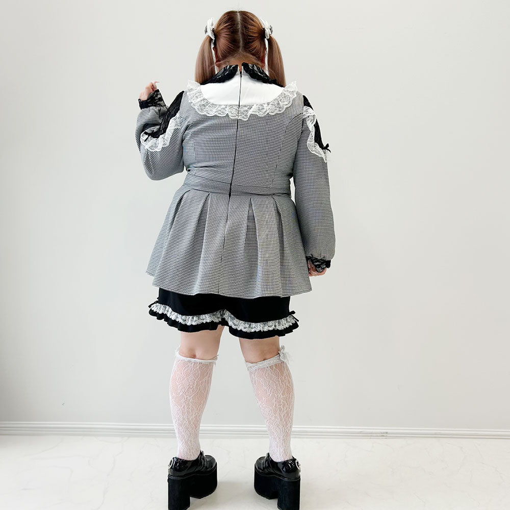 袖レース切替ヨークフリルワンピース – レディースファッション