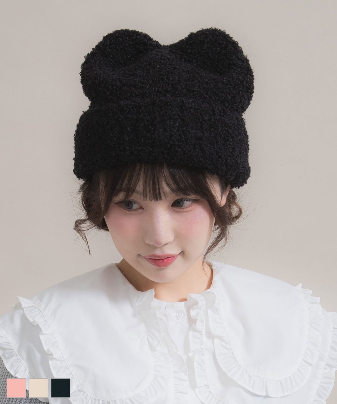 もふもふ猫耳ニット帽 – レディースファッション通販の夢展望【公式】