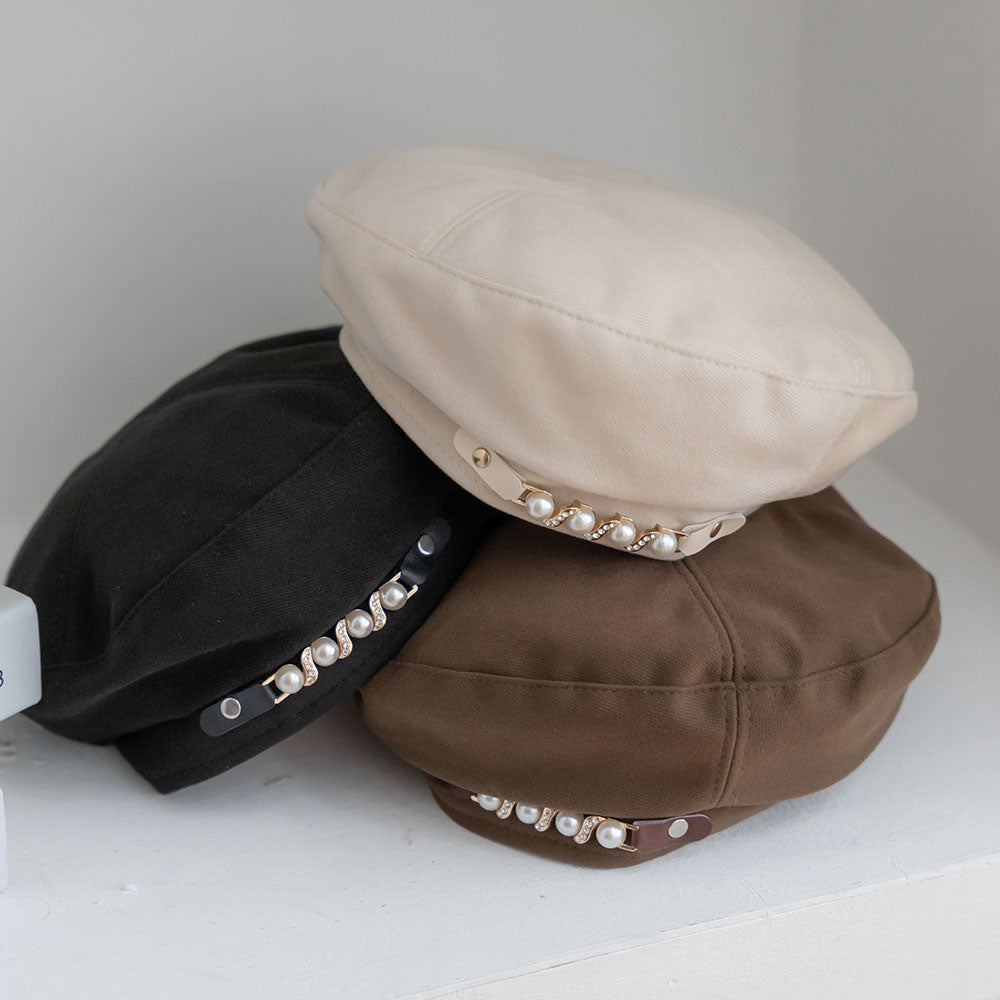 パールベルトベレー帽 – レディースファッション通販の夢展望【公式】