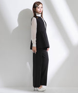 軽やかな着心地楽ちんスーツセットアップ【M/L/LL】【大きいサイズ有】