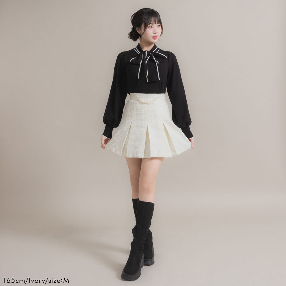 パールツイード♪【 CHANEL 】スカート♡ 535017-02_1000x.jpg?v=1729665424