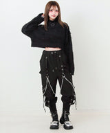 【新春セール】裾リブミリタリーパンツ