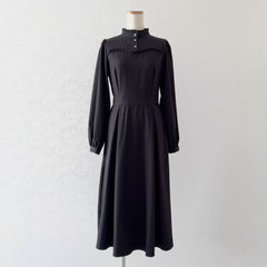ロング　オールブラック