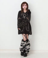 【まとめ買い対象】ビッグリングチェーンパーカー