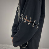 【まとめ買い対象】ビッグリングチェーンパーカー