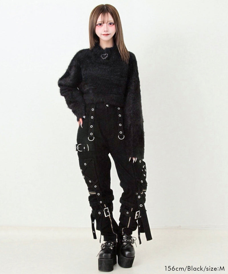 2WAYボンデージデニムパンツ