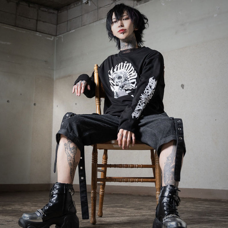 2WAYボンデージデニムパンツ