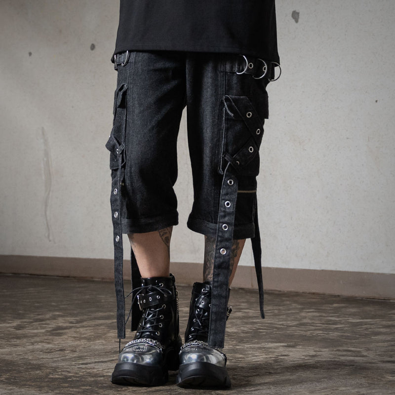 2WAYボンデージデニムパンツ