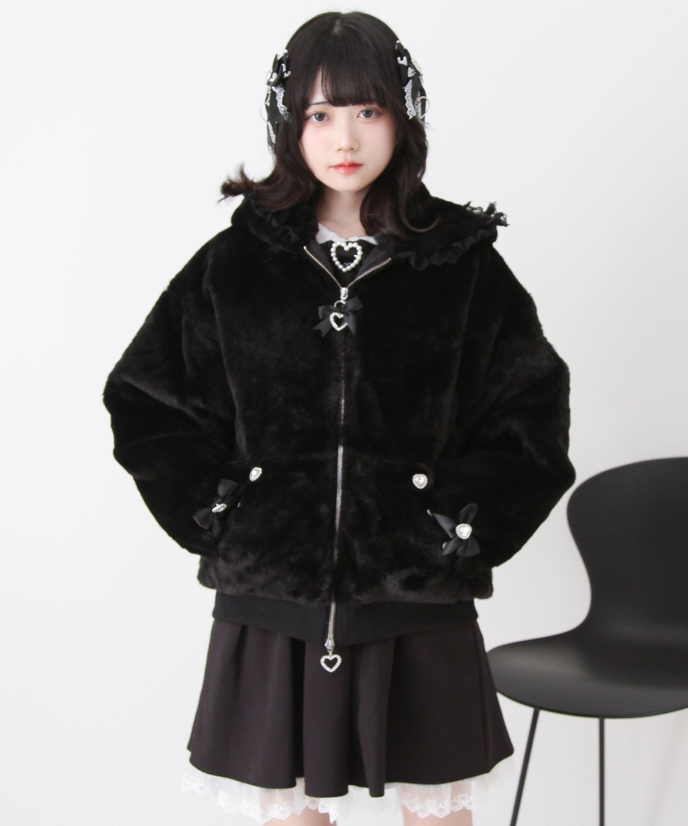 レースフードファーブルゾン – レディースファッション通販の夢展望