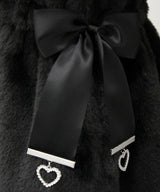 選べるフードデザインフレアファーコート