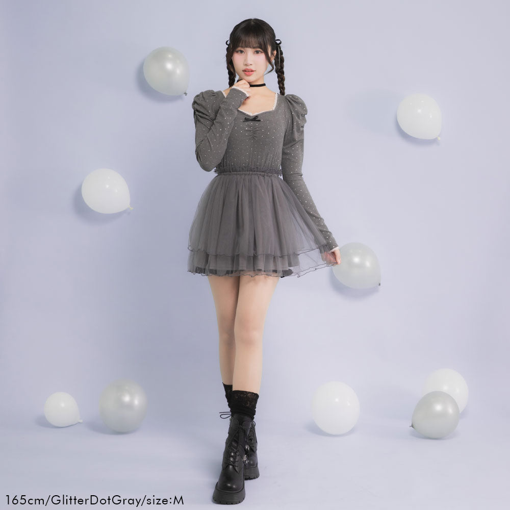 LILY BROWN（リリーブラウン）の「[L.B CANDY STOCK]チュール